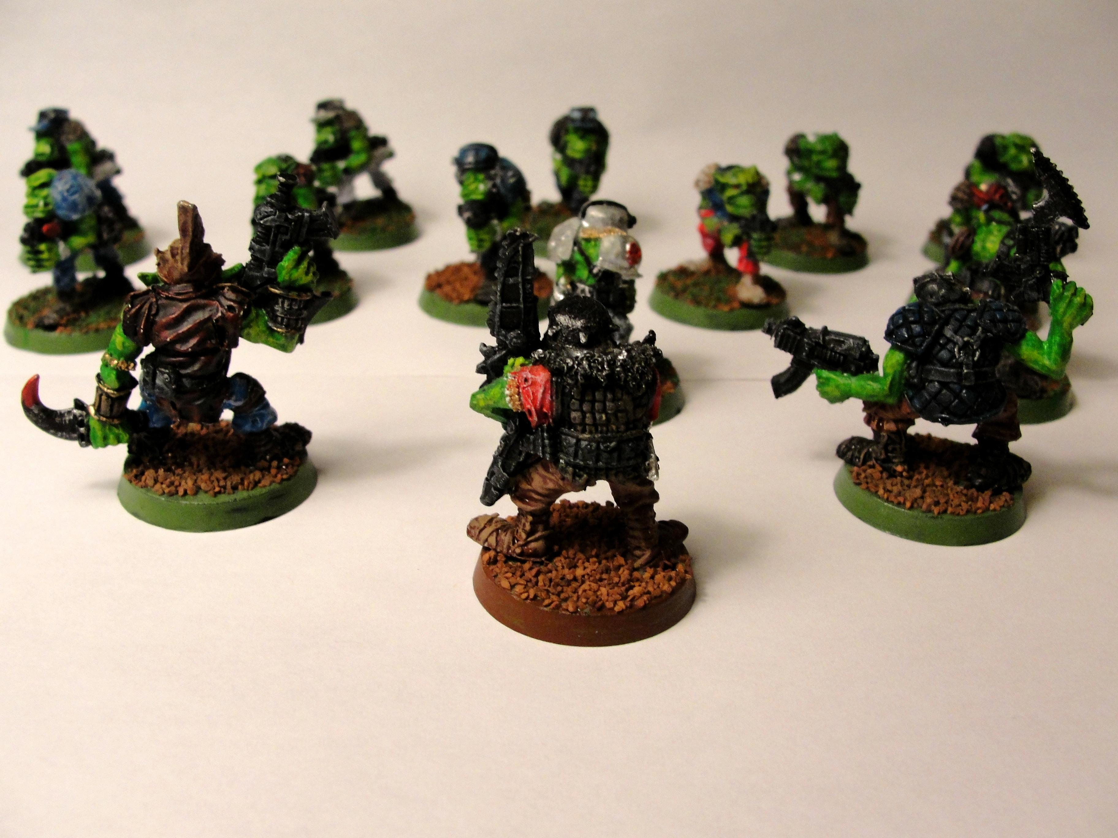 WARHAMMER 40K ROGUE Trader Space Ork Boyz mixte année 90 EUR 17,50 - FR